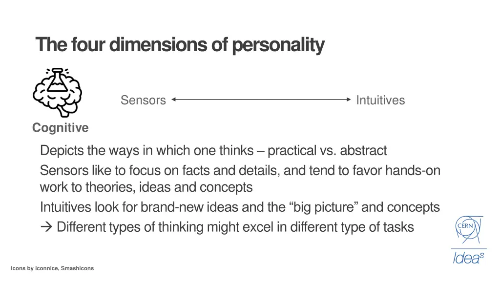 the four dimensions of personality 1