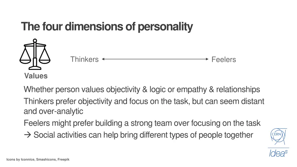 the four dimensions of personality 2