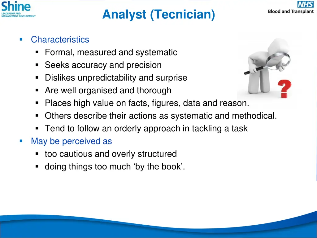 analyst tecnician