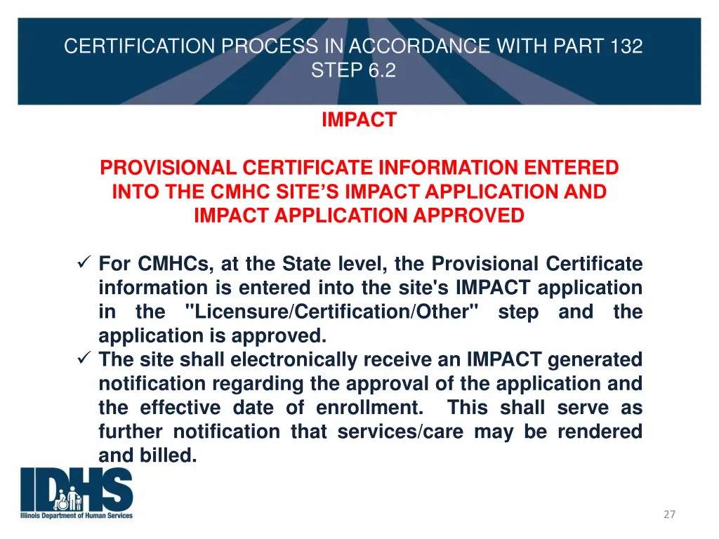 certification process in accordance with part 25