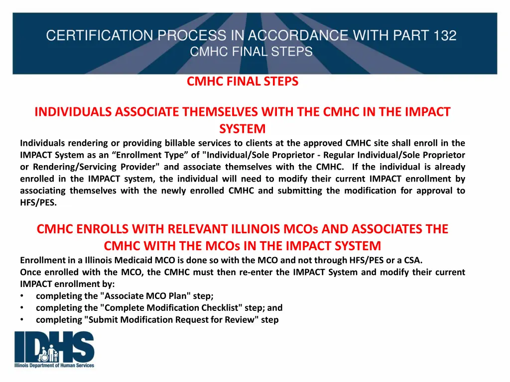 certification process in accordance with part 28