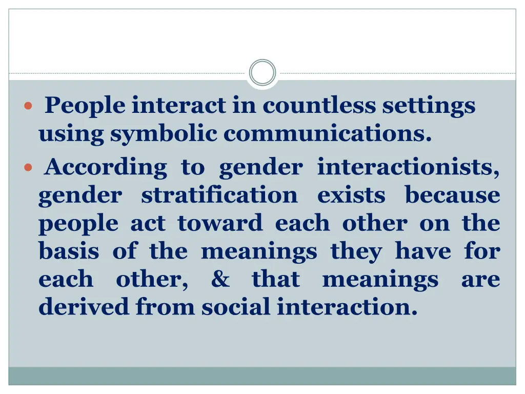 people interact in countless settings using