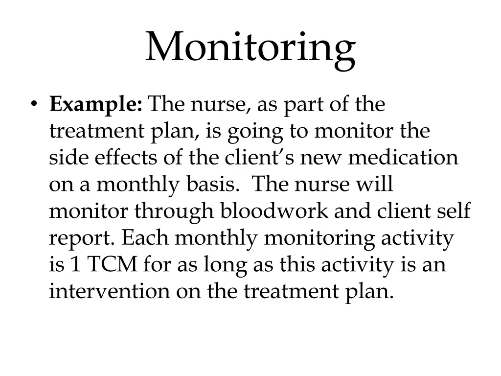 monitoring 3