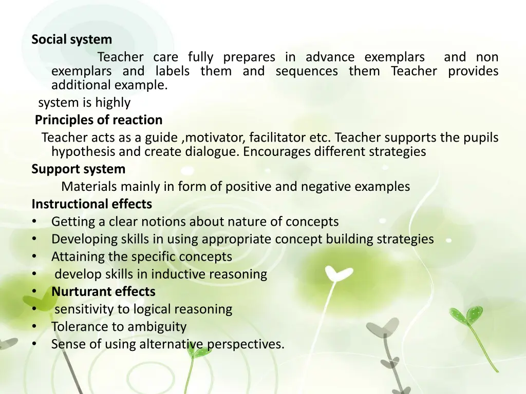 social system teacher care fully prepares