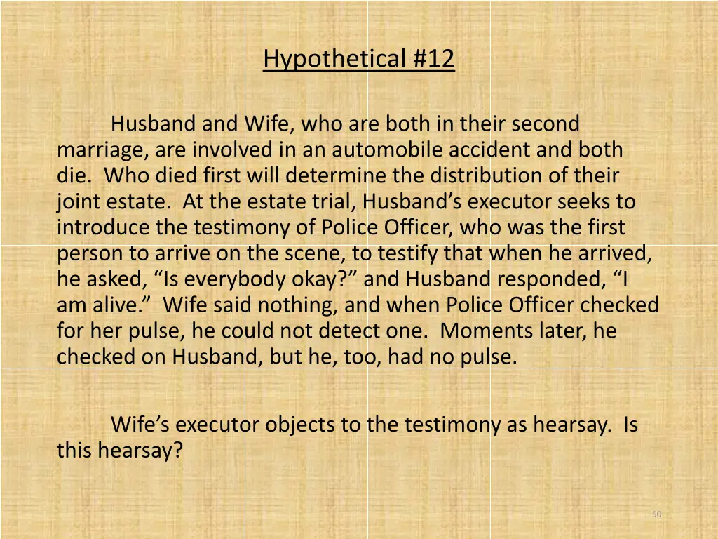 hypothetical 12