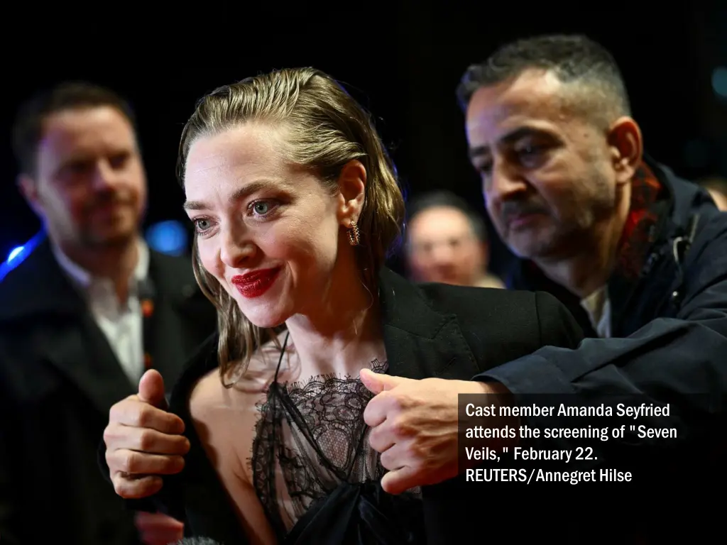 cast member amanda seyfried attends the screening