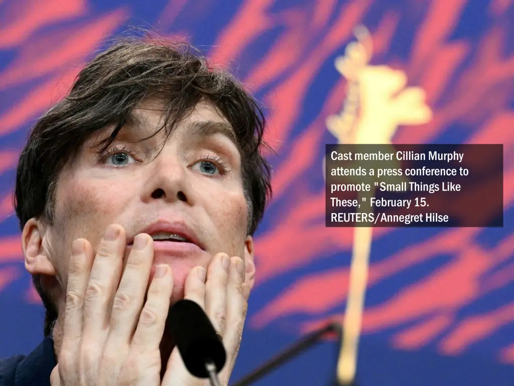 cast member cillian murphy attends a press