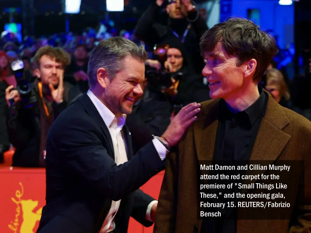 matt damon and cillian murphy attend