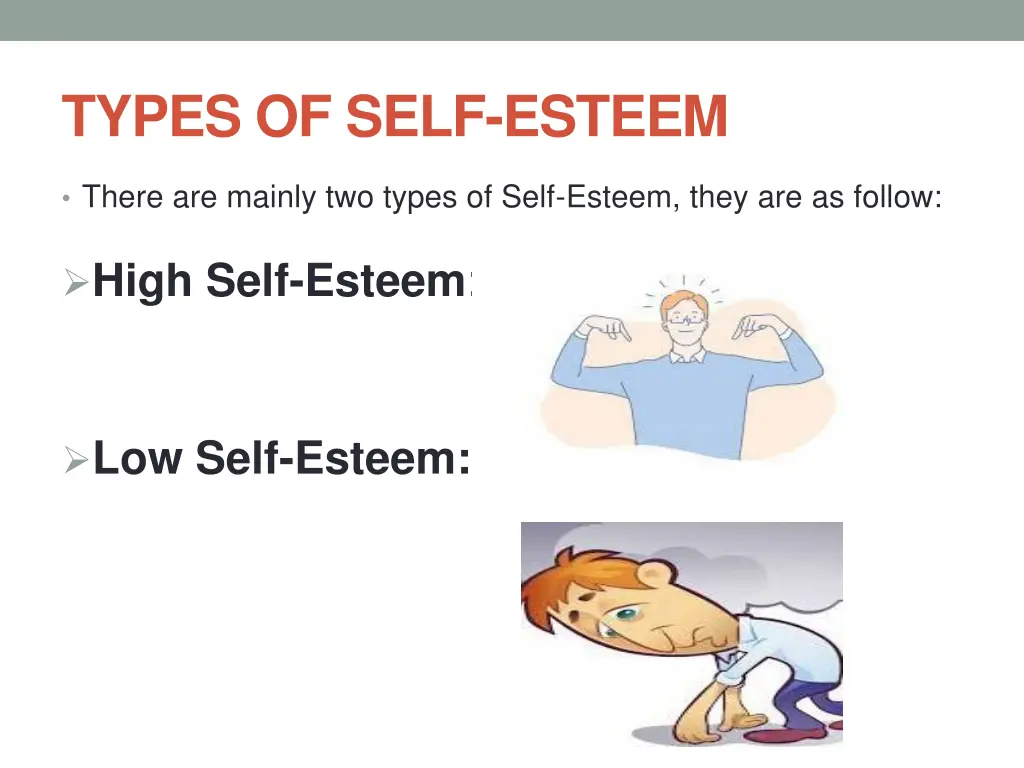 types of self esteem