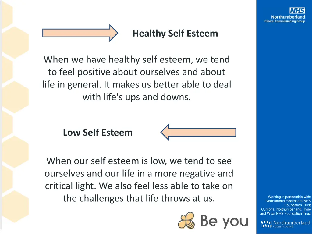 healthy self esteem