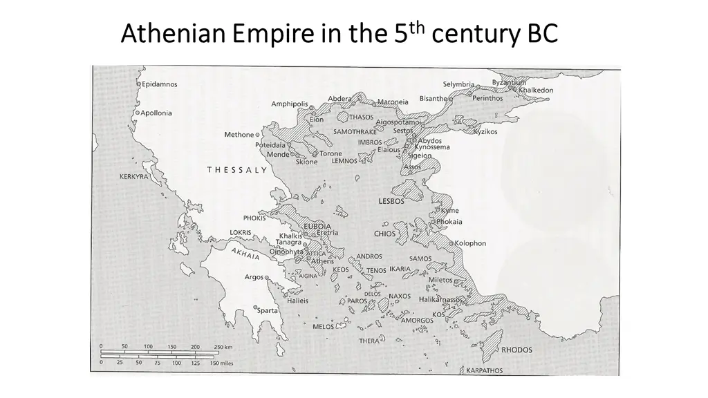 athenian empire in the 5 athenian empire