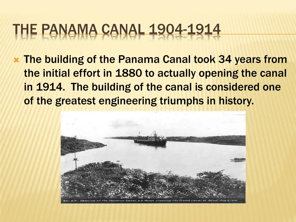 the panama canal 1904 1914