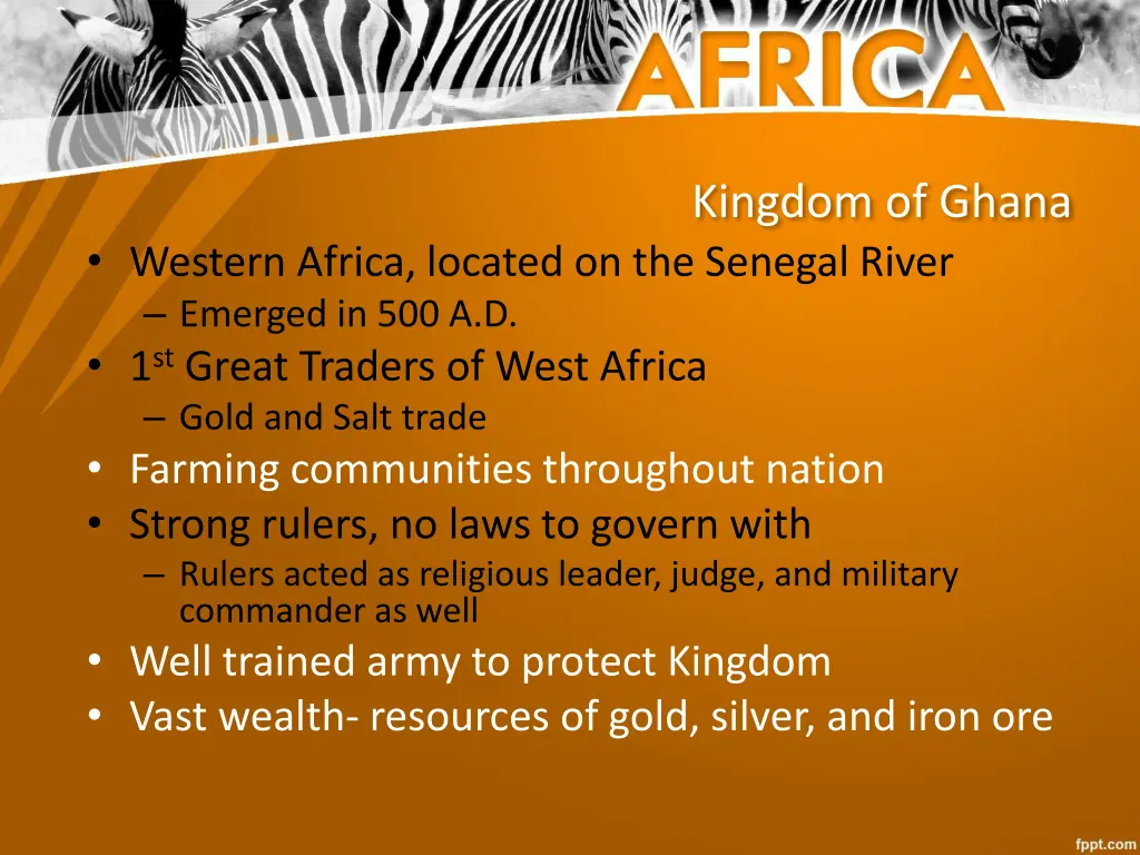 kingdom of ghana