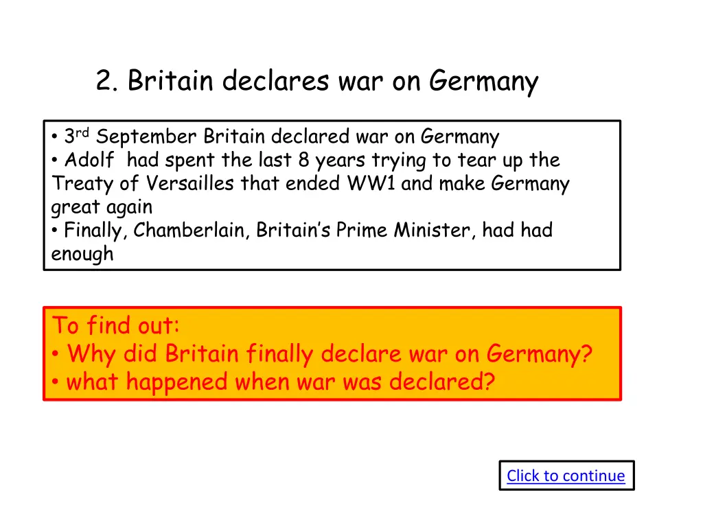 2 britain declares war on germany