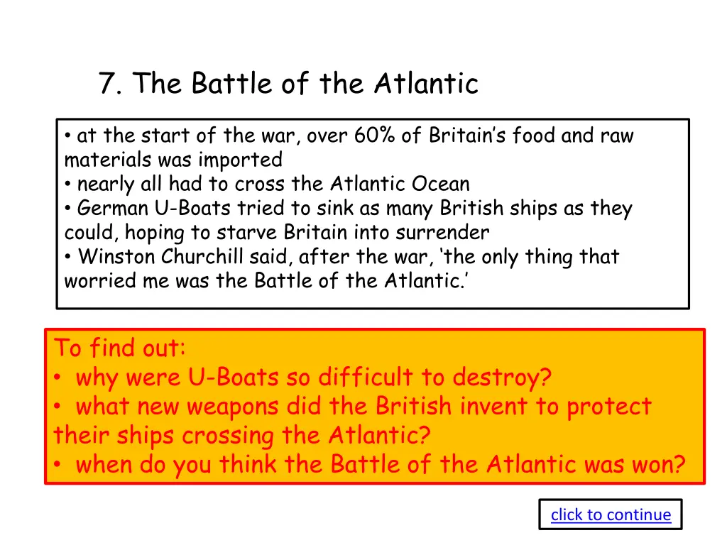 7 the battle of the atlantic