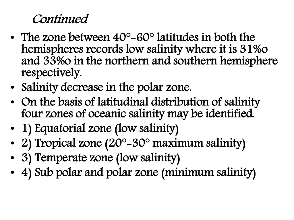 continued the zone between 40 hemispheres records