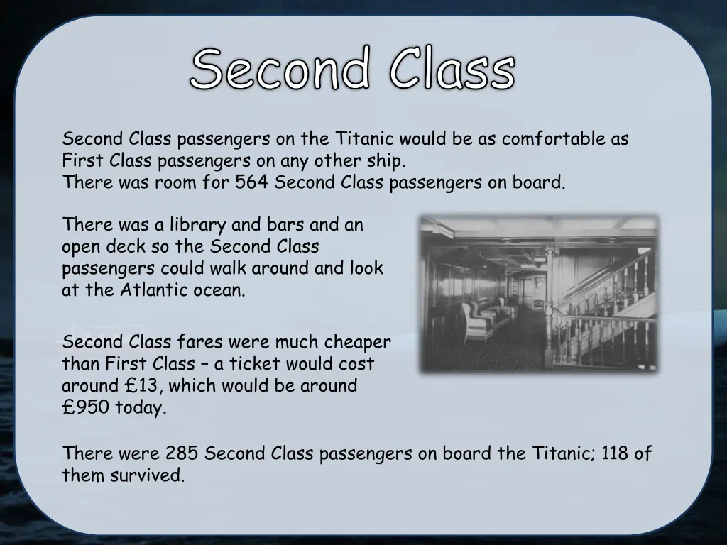 second class