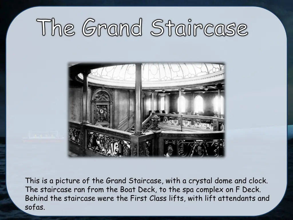 the grand staircase