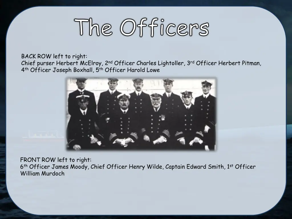 the officers