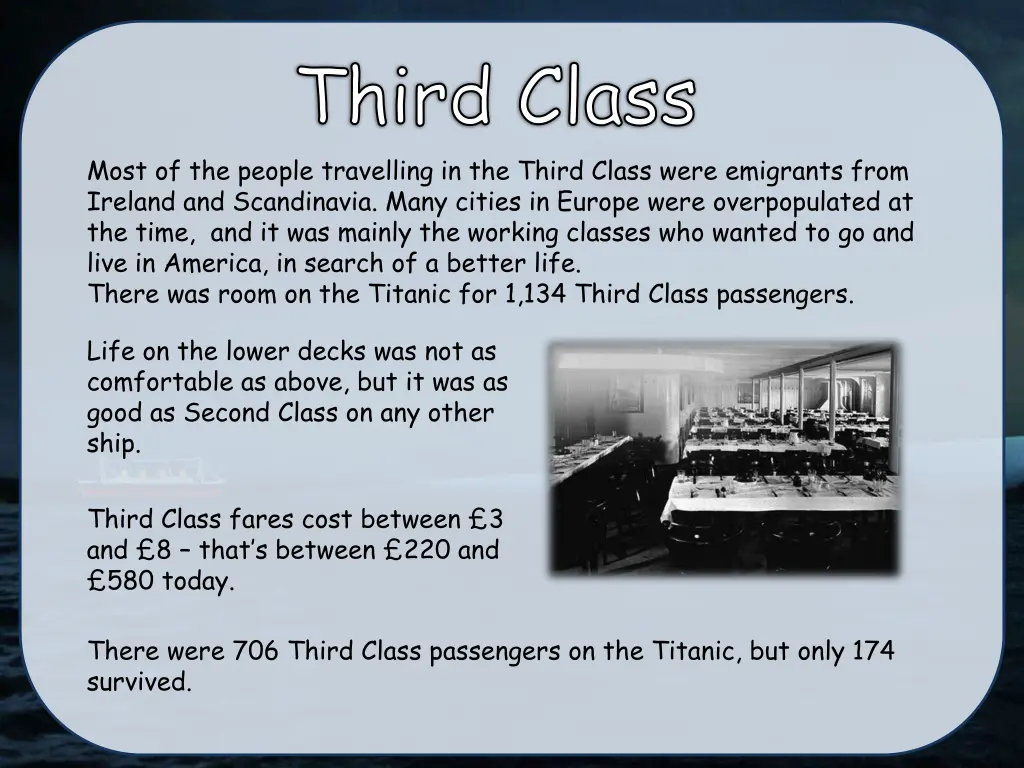 third class