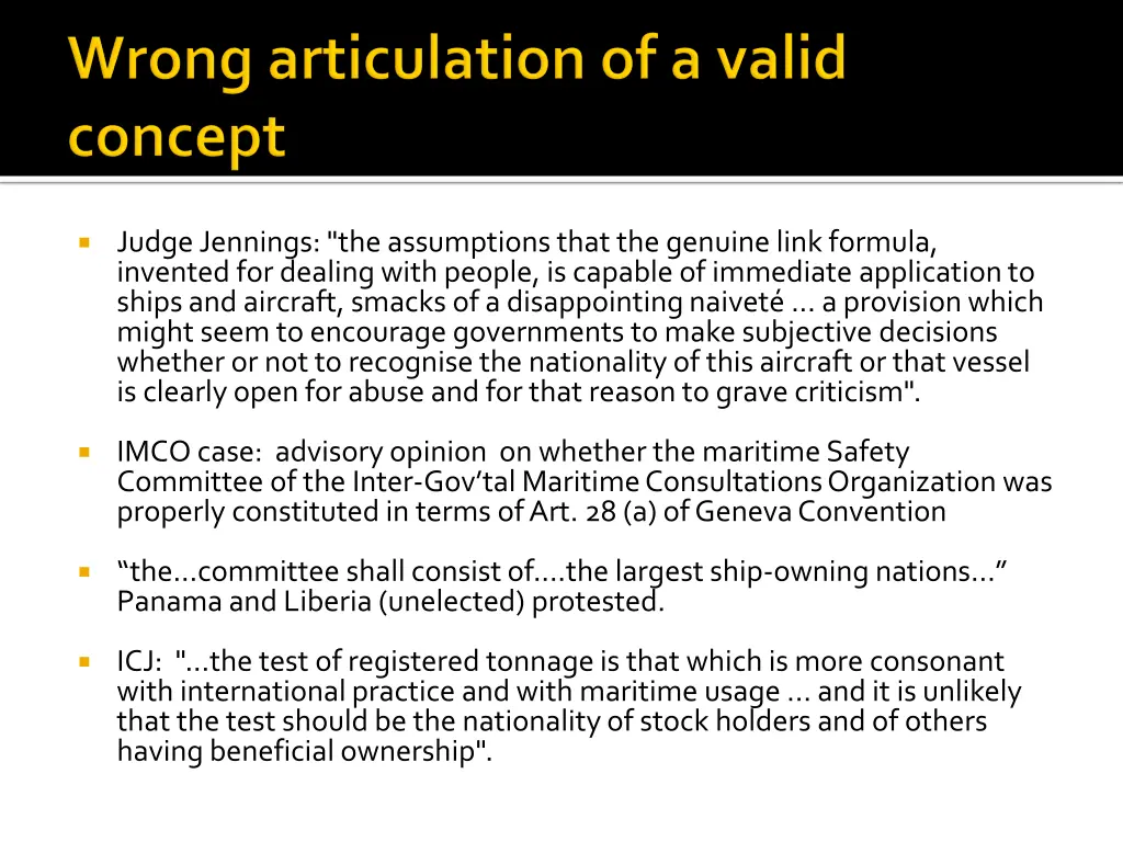 judge jennings the assumptions that the genuine