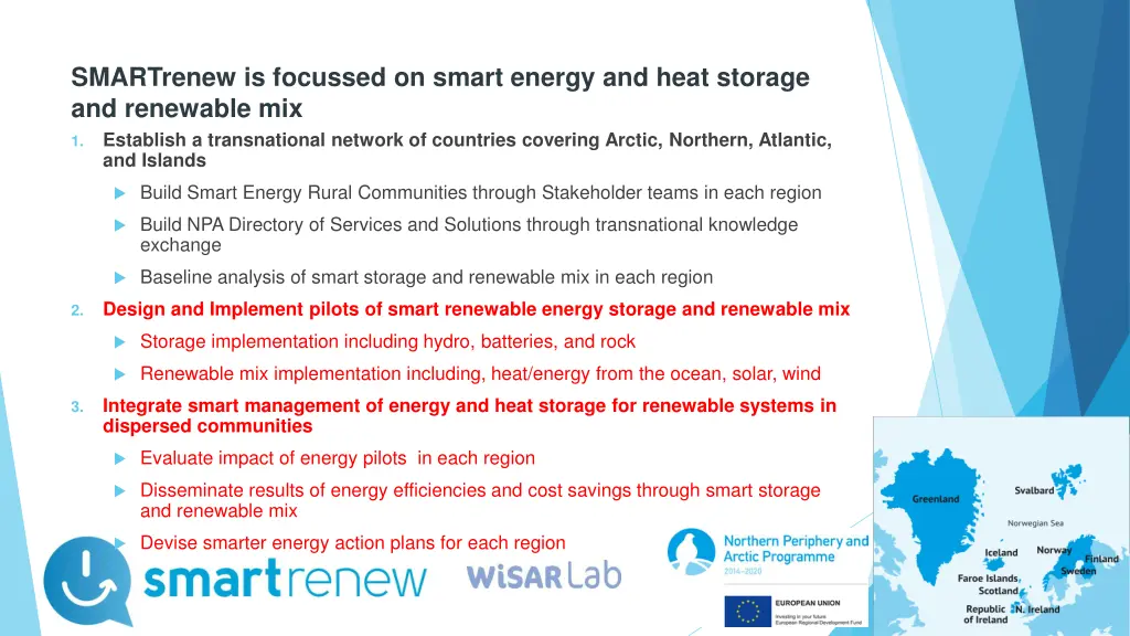 smartrenew is focussed on smart energy and heat