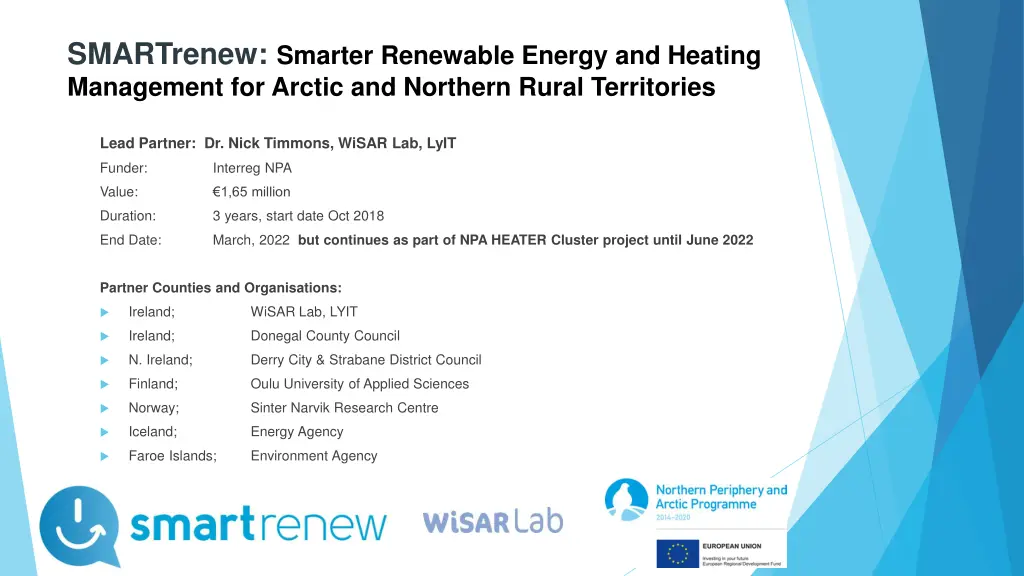 smartrenew smarter renewable energy and heating