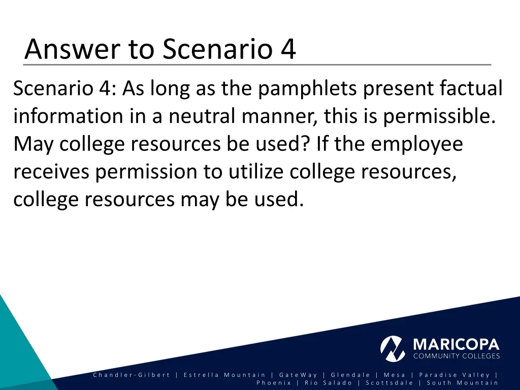 answer to scenario 4 scenario 4 as long