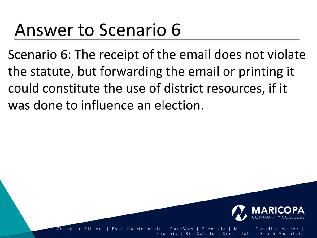 answer to scenario 6