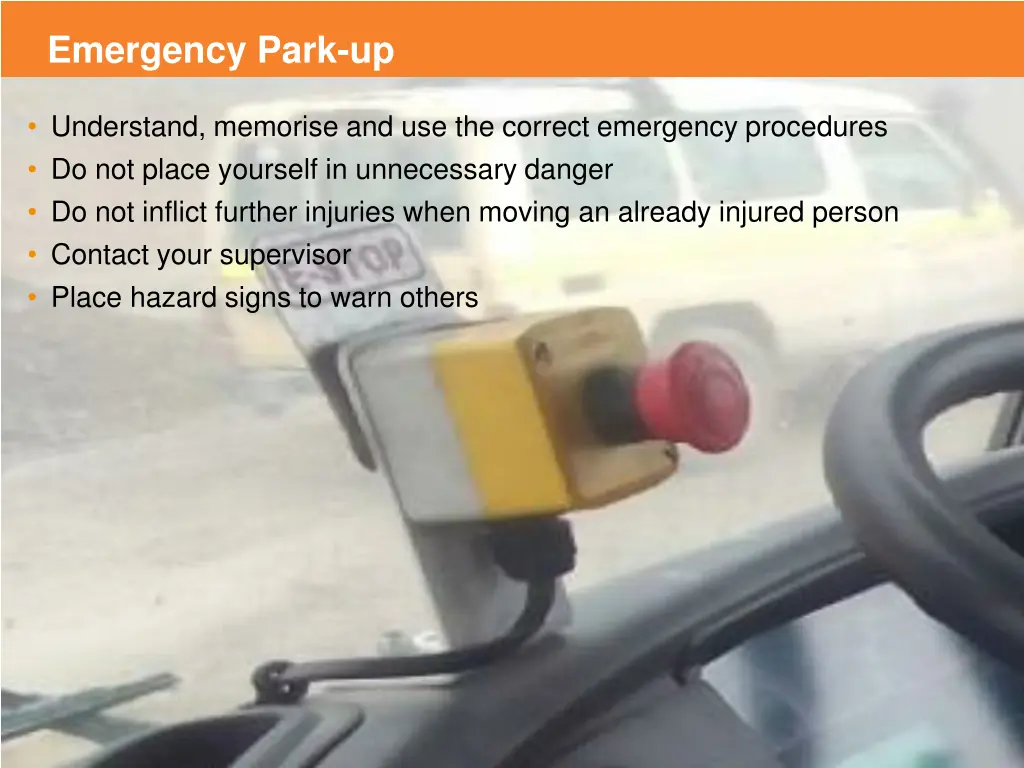 emergency park up