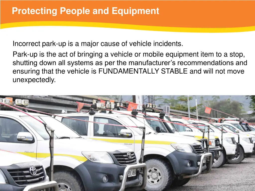 protecting people and equipment