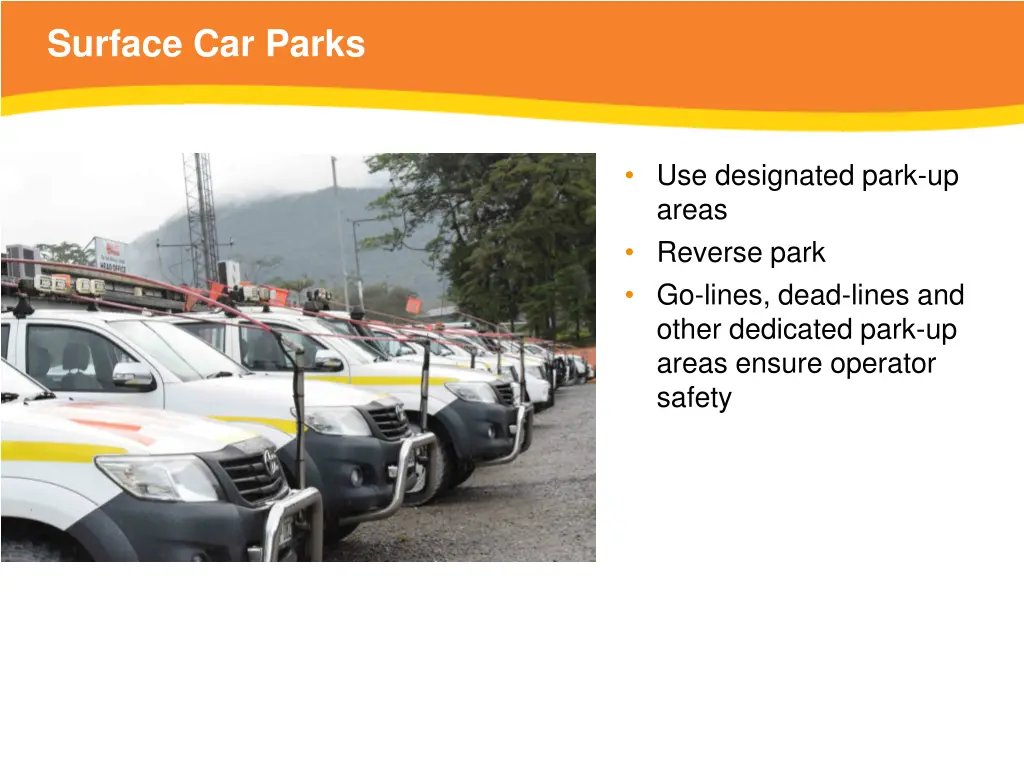 surface car parks