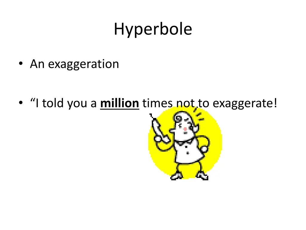 hyperbole