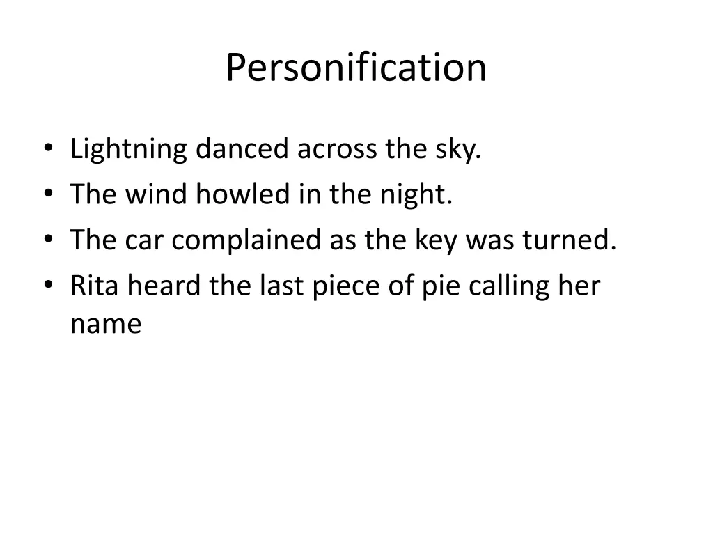 personification 1