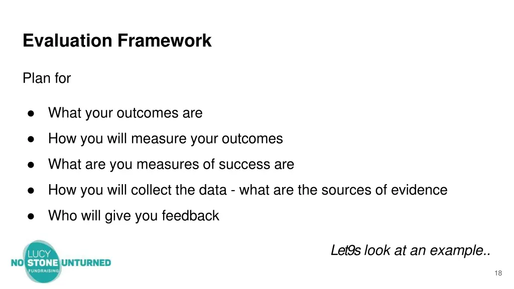 evaluation framework