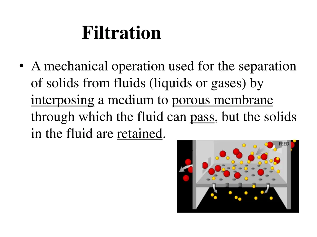 filtration