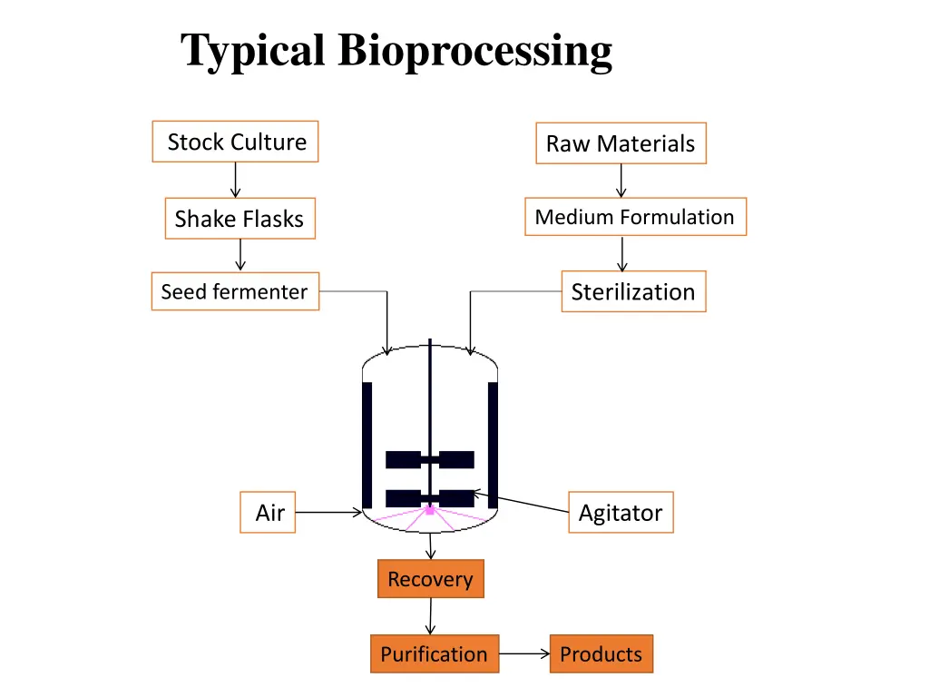 typical bioprocessing