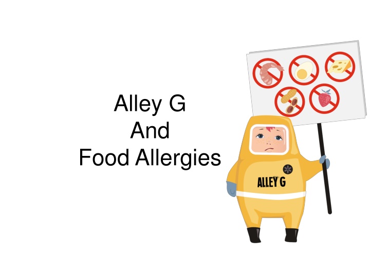 alley g and food allergies