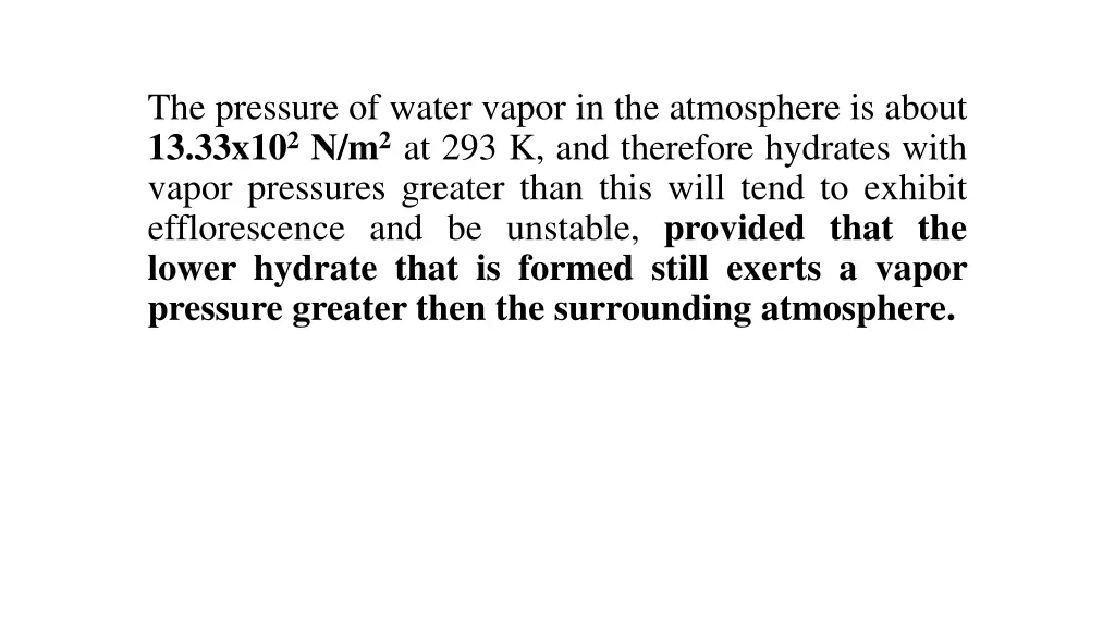 the pressure of water vapor in the atmosphere