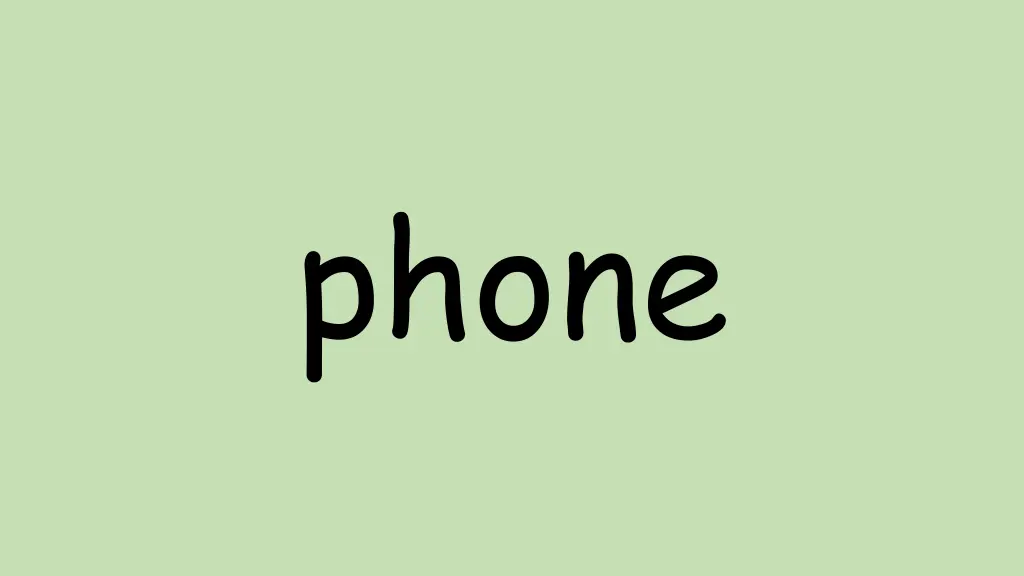 phone