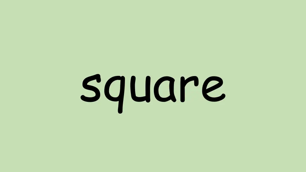 square