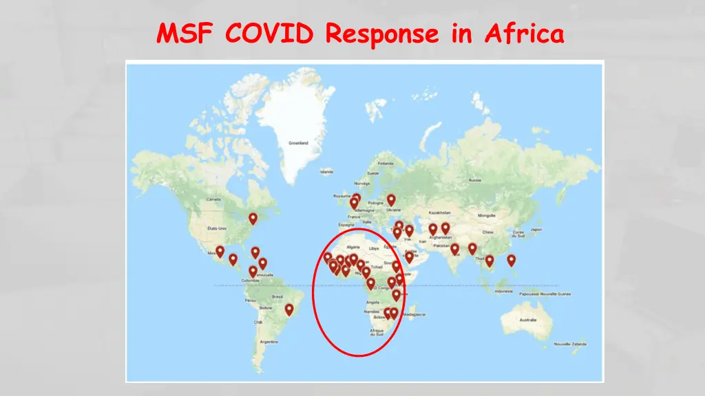 msf covid response in africa