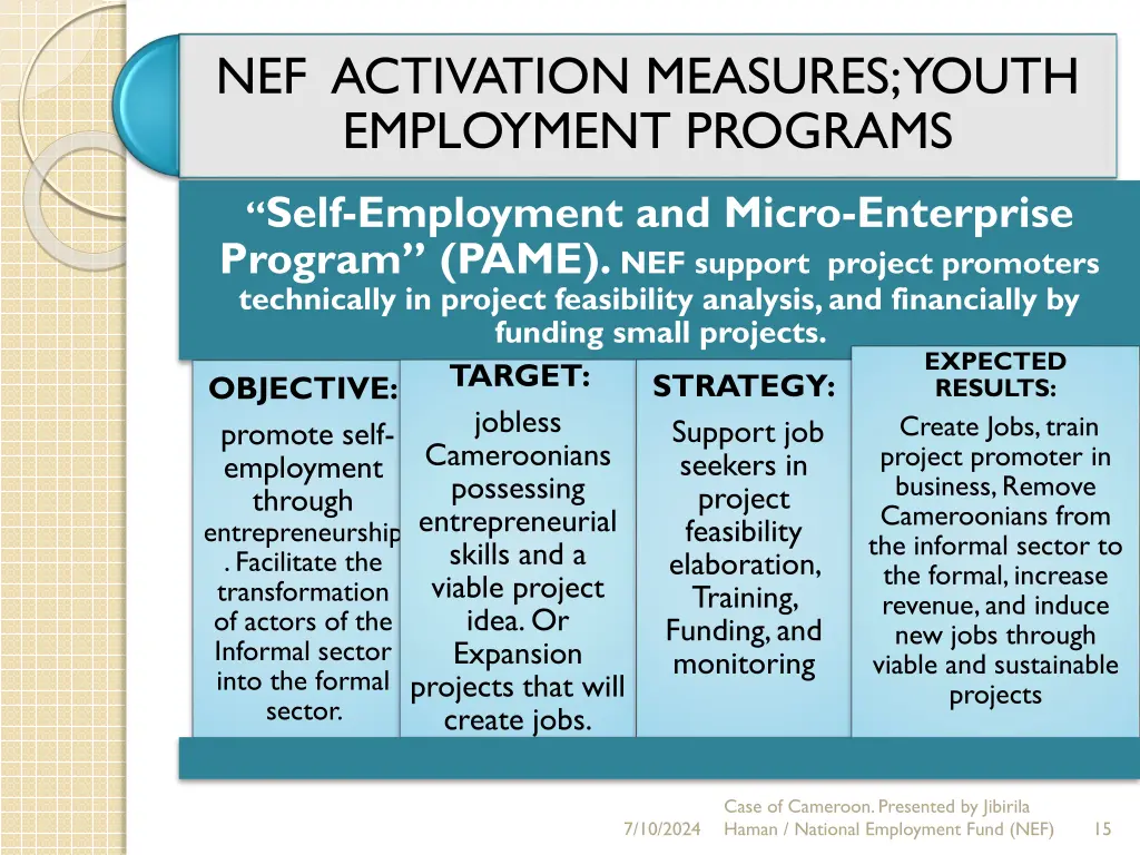 nef activation measures youth employment programs 1