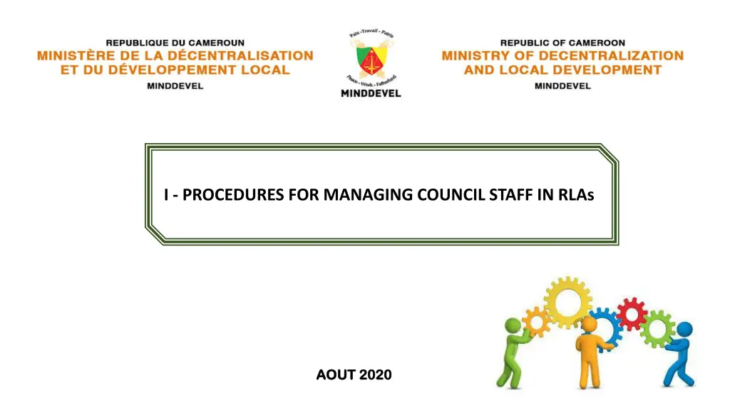 i procedures for managing council staff in rlas