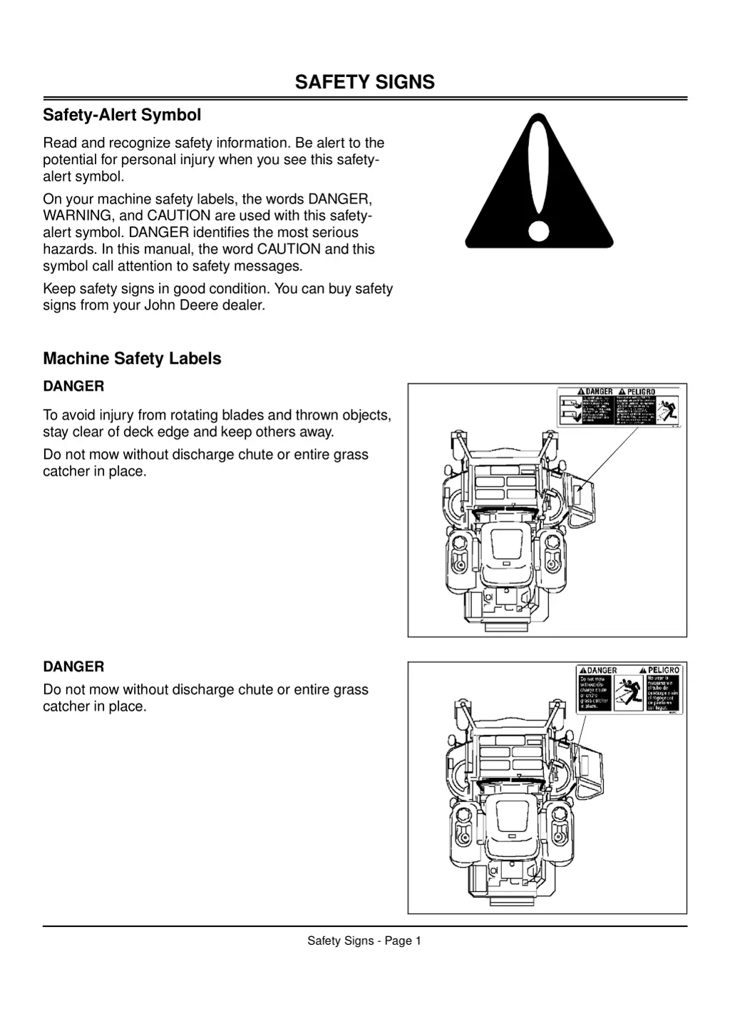 safety signs