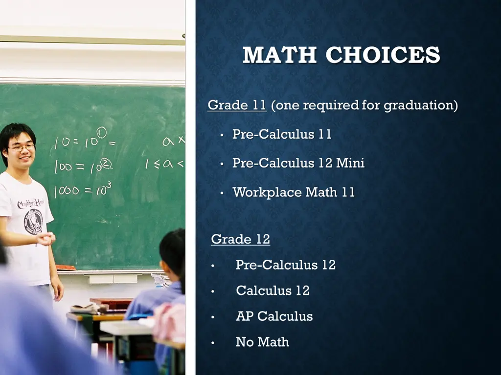 math choices