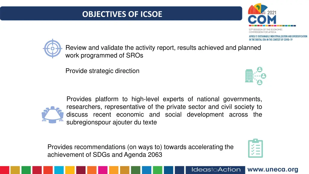 objectives of icsoe