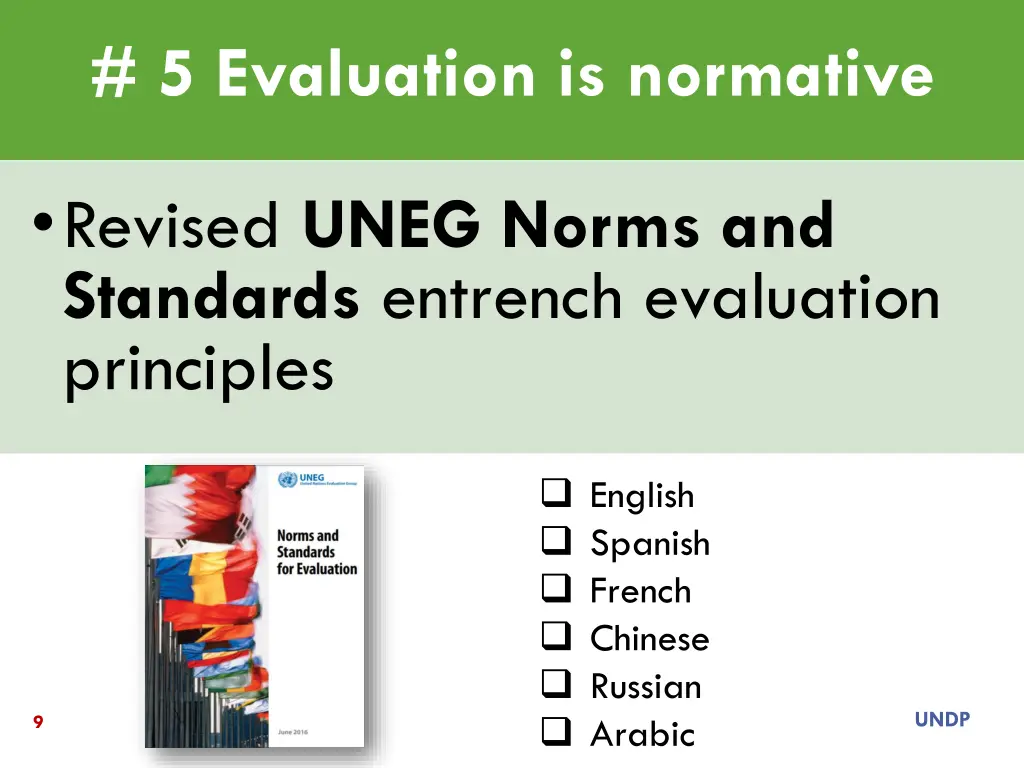 5 evaluation is normative