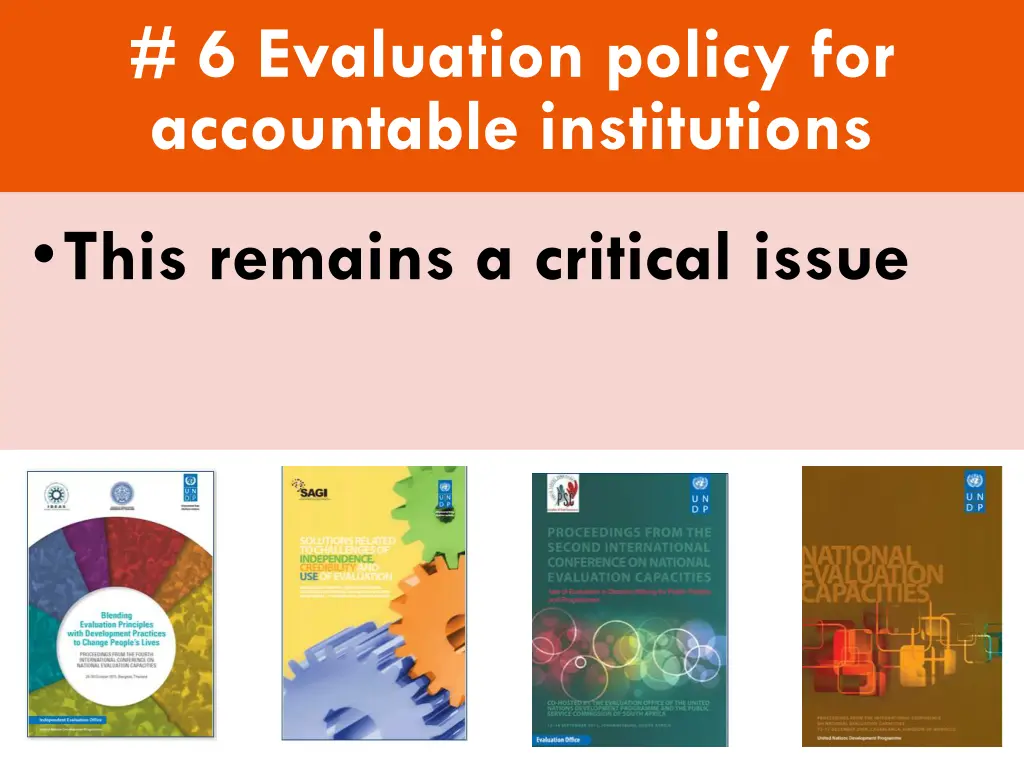 6 evaluation policy for accountable institutions