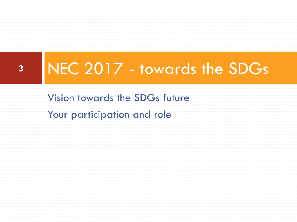 nec 2017 towards the sdgs